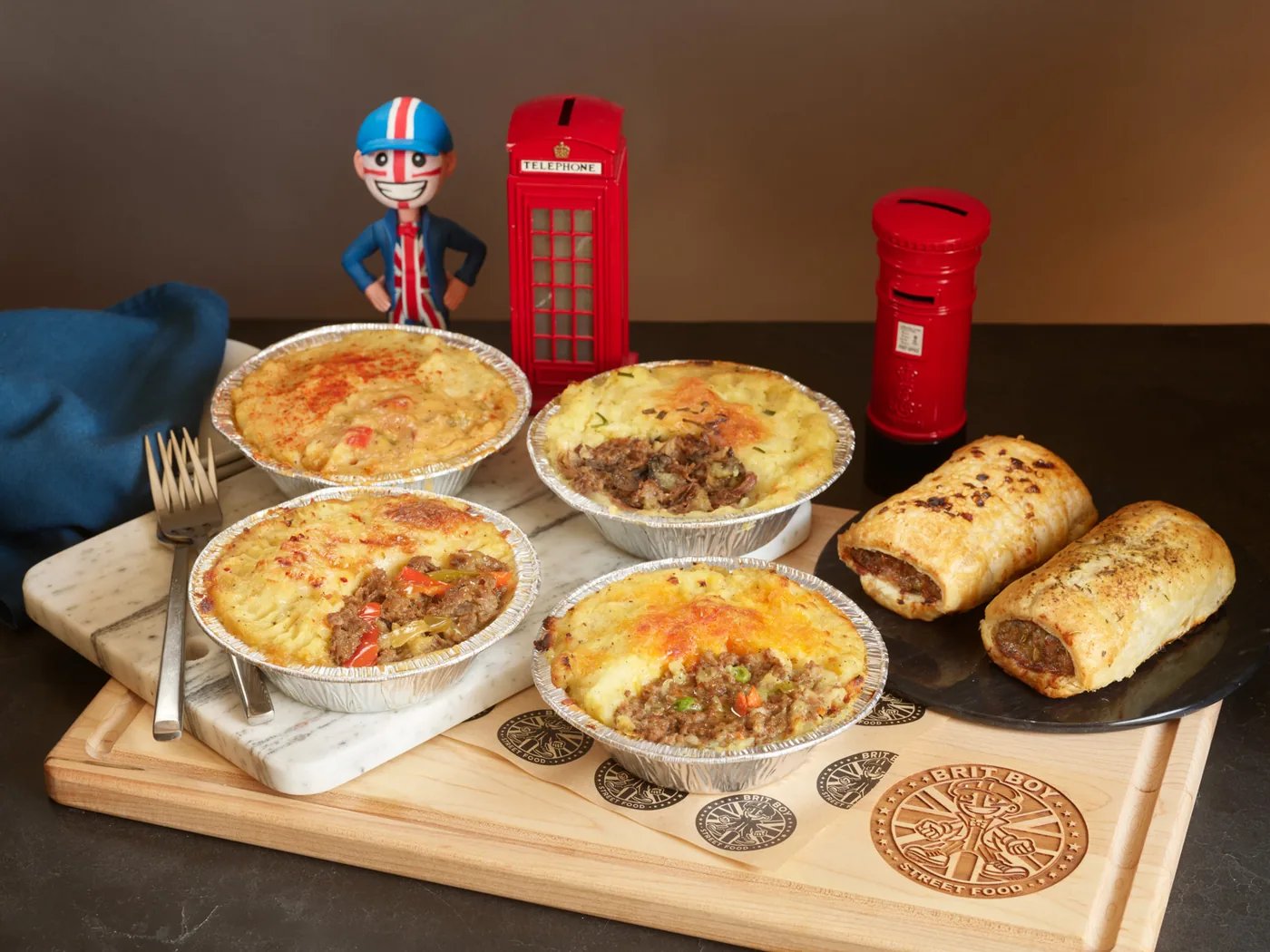 The Union Jack Sampler Pack with Philly Cheese Steak