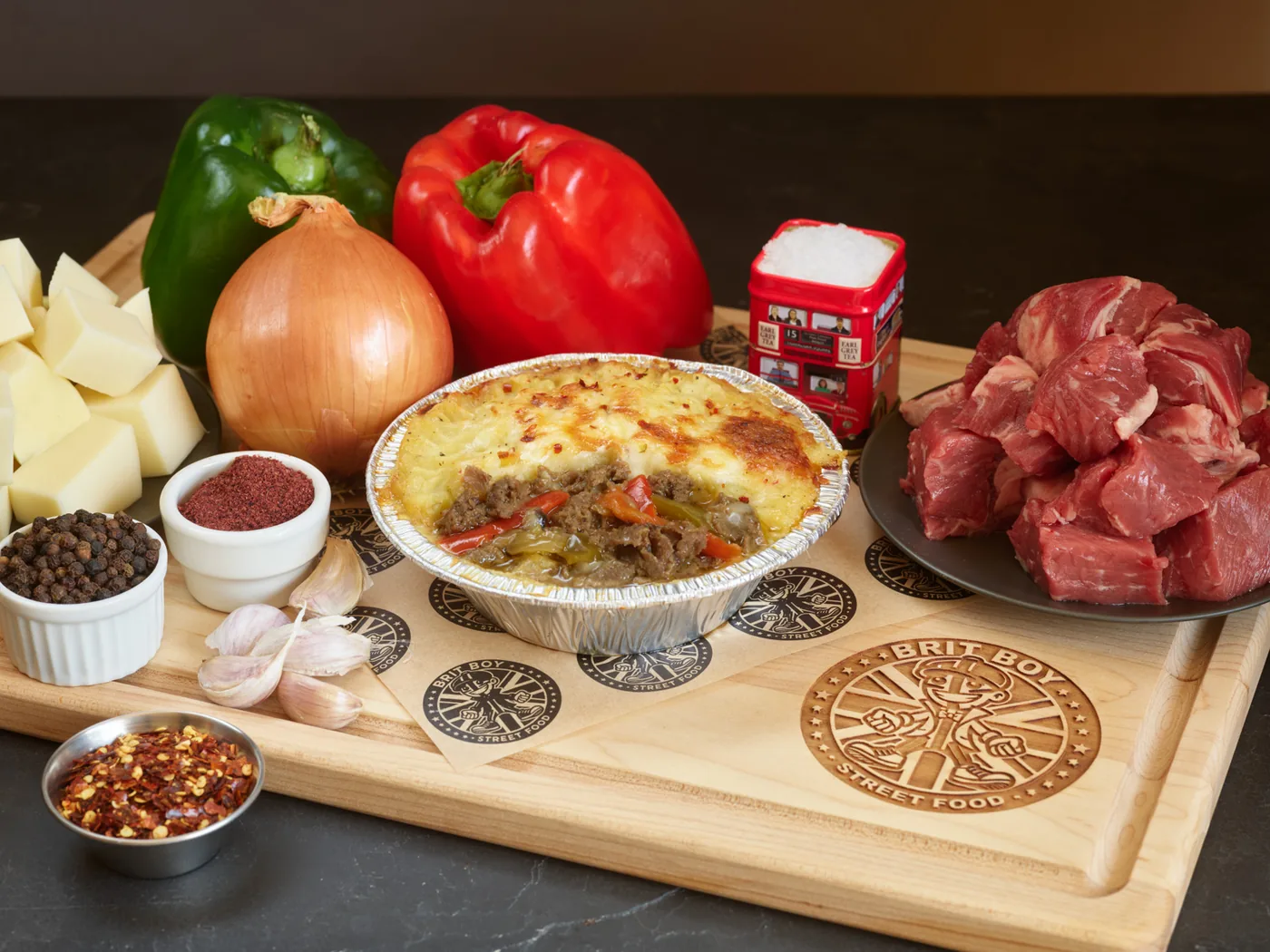 Philly Cheese Steak Pie