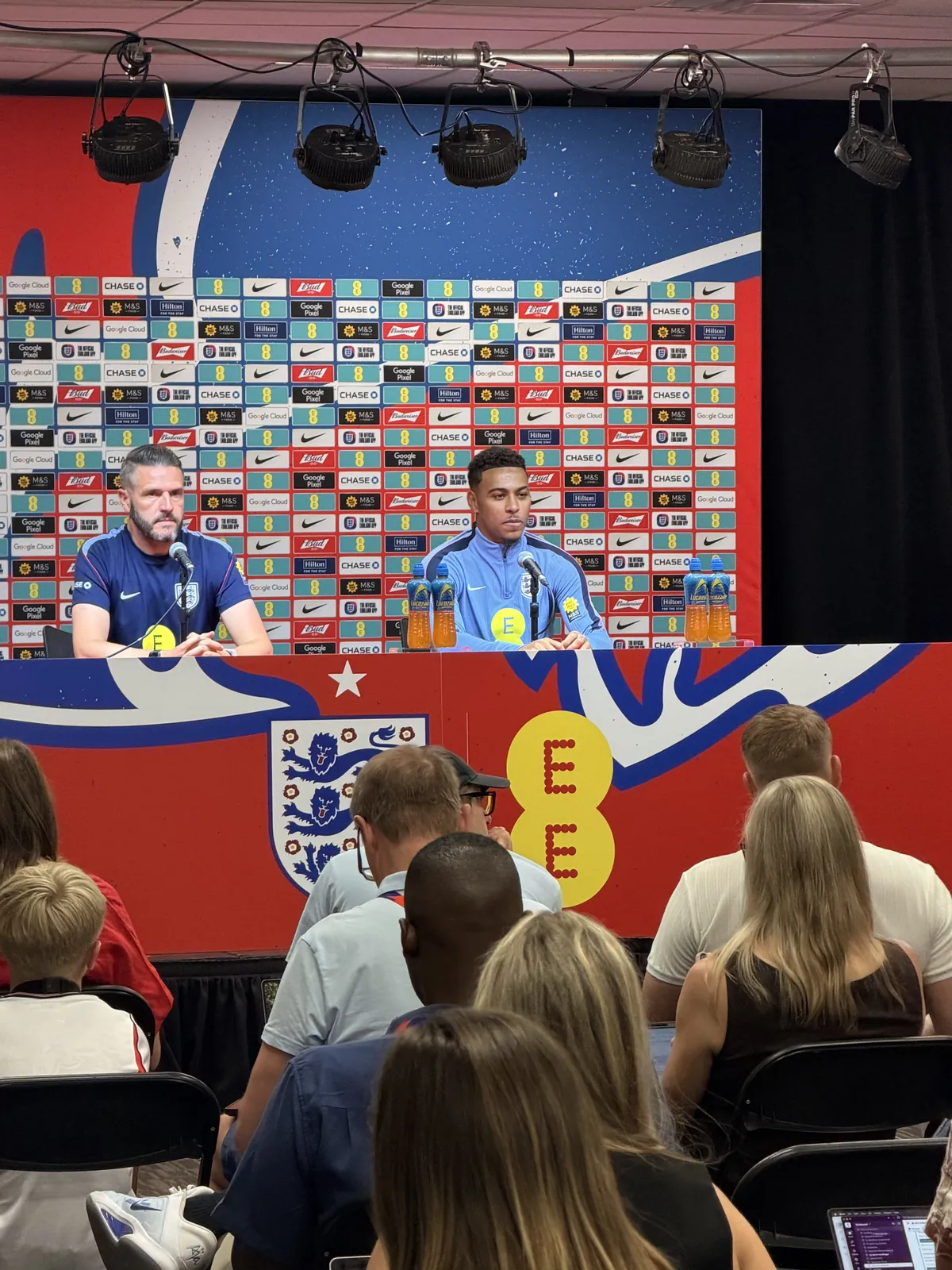 The England press conference room, Kansas City