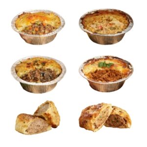 New Union Jack Sample Pack with Brit Boy Street Food Pies & Sausage Rolls