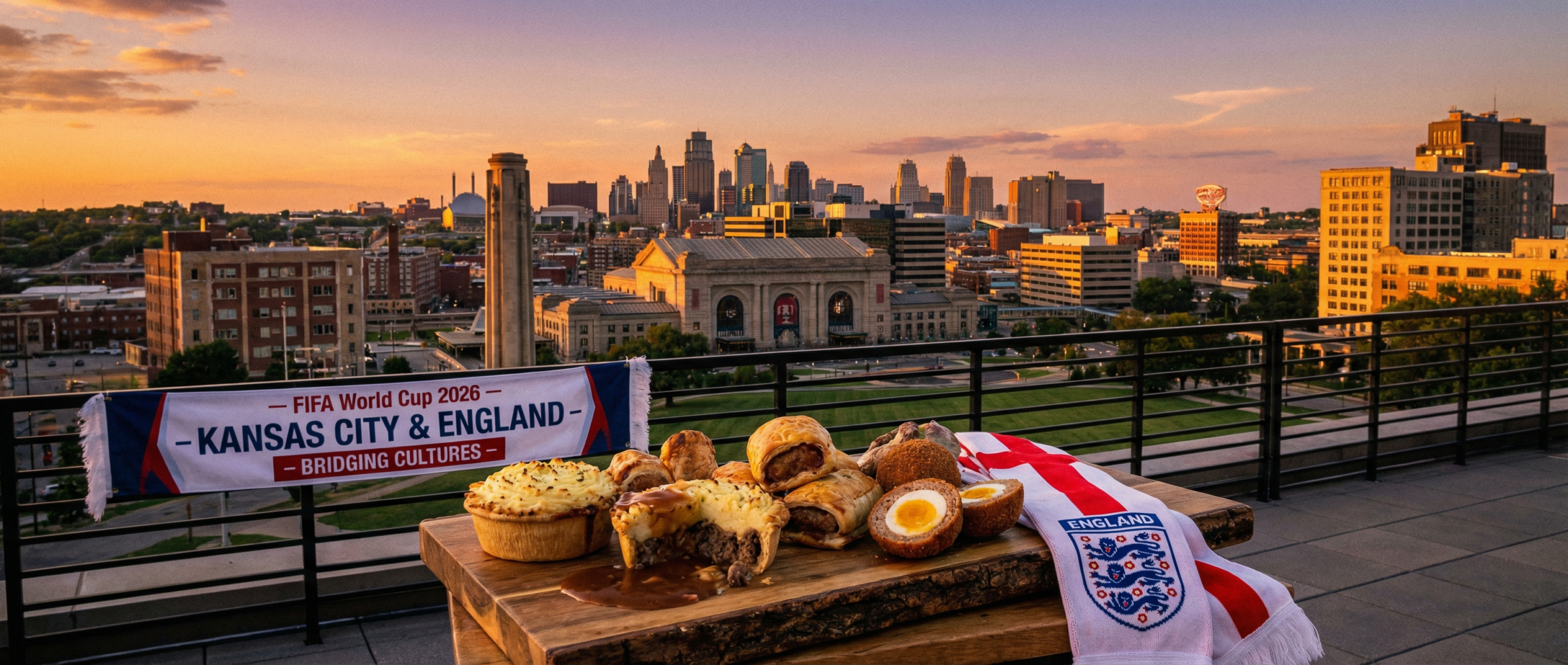 Kansas City for the 2026 FIFA World Cup with England FC