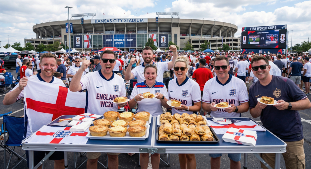 Tailgating for the 2026 FIFA World Cup with England FC fans