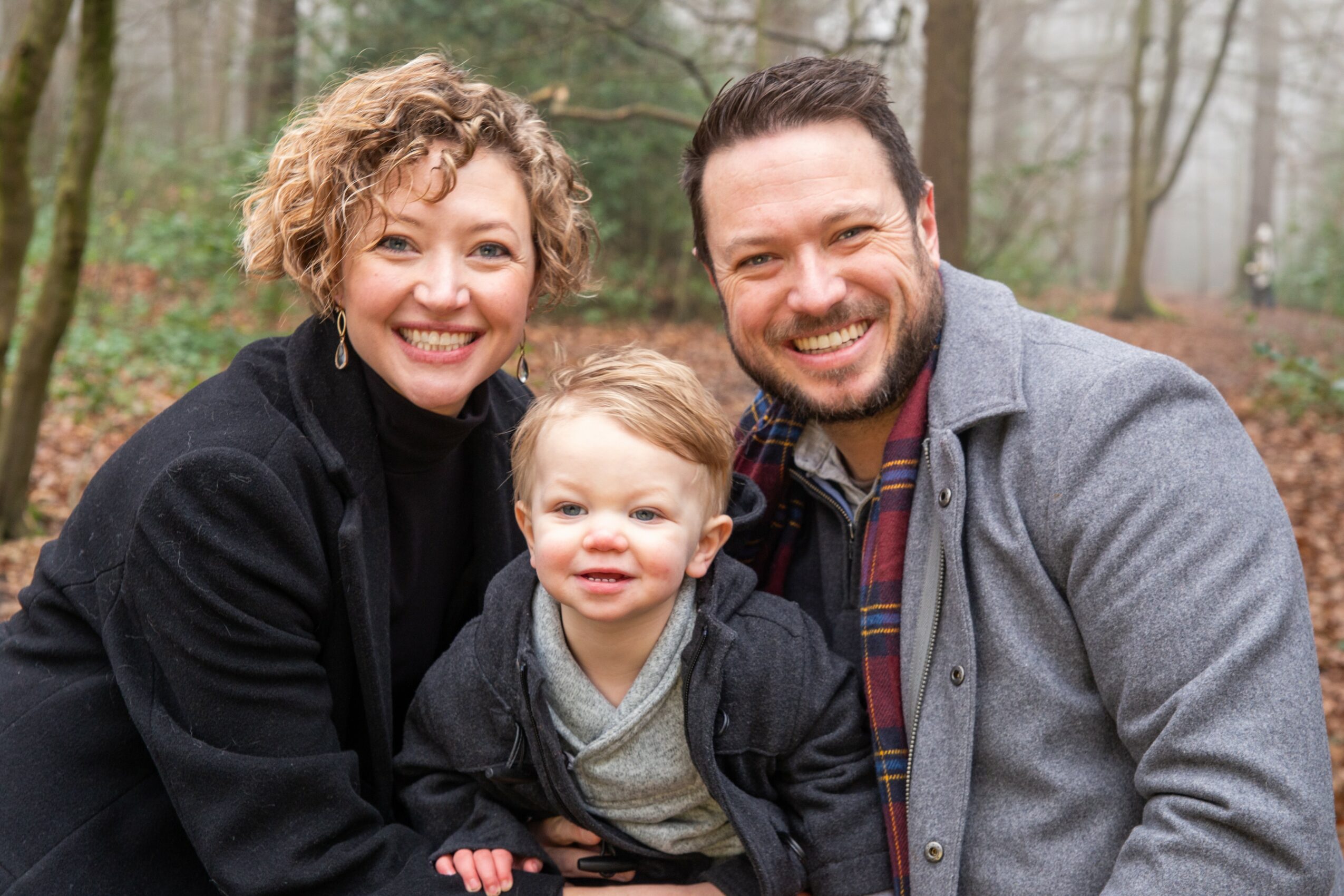 Chris & Lizzie Thomas with their son, the founding family of Brit Boy Street Food